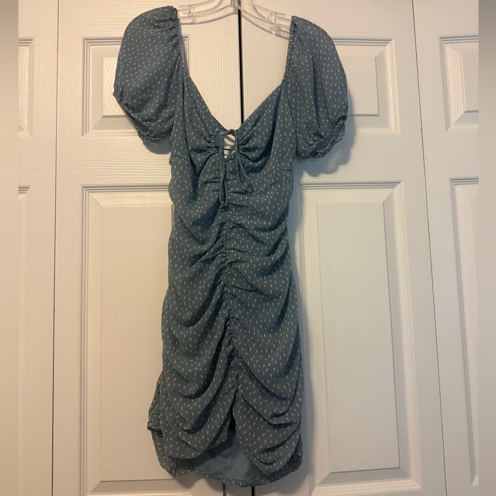 Blue Mini Dress